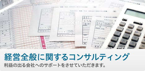 経営全般に関する今有るティング　利益の出る会社へのサポートをさせていただきます。